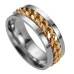 Spinner Fidget Ring - Gold
