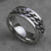 Spinner Fidget Ring - Silver